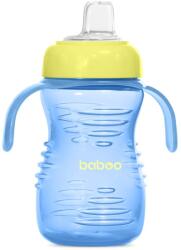 Baboo Cup with Silicone Spout bögre szilikon itatócsőrrel Blue, 6m+ 260 ml