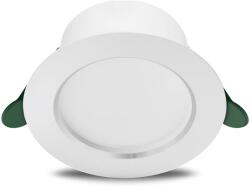 Philips Diamond Cut beépíthető LED spotlámpa, 4.8W, 800 lm, meleg fehér fény (3000K), IP20, 145mm, Fehér, B energiaosztály