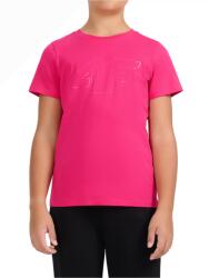 4F Tshirt F3529 Hot Pink gyerek póló Gyerek 122 / rózsaszín