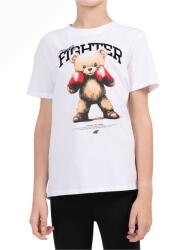 4F Tshirt F3530 White gyerek póló Gyerek 158 / fehér
