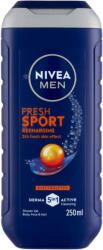 Nivea MEN Fresh Sport tusfürdő testre, arcra, hajra 250 ml - ecofamily