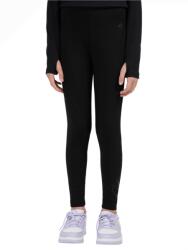 4F Tights Cas F313 Deep Black gyerek leggings Gyerek 152 / fekete