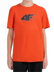 4F Tshirt M3515 Orange gyerek póló Gyerek 158 / narancs