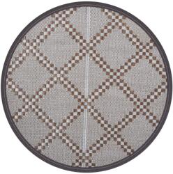 vidaXL kültéri szőnyeg ARAKIL barna Ø120 cm PP 368478 (368478)