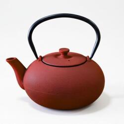 AROMELIO NOMI öntöttvas teáskanna szűrővel, 800 ml - piros (a11006r)