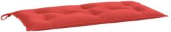 vidaXL piros oxford szövet kerti padpárna 100 x 50 x 7 cm 1.1 kg (361570)