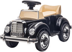 AIYAPLAY Gyermekeknek való Utazóautó, Mercedes Benz Design 300 S, Fekete (370-290V00BK)