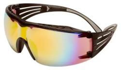 3M SecureFit SF416XAS-BLK védőszemüveg, narancssárga tükrös (7100185292)