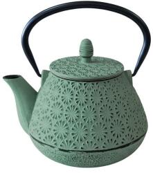 AROMELIO Öntöttvas teáskanna szűrővel TAKI, 1000 ml - türkizkék (a11007m)