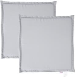 vidaXL 2 db világosszürke négyzet alakú kerti ülőpárna 45 x 45 x 2 cm 0.28 kg (847723)
