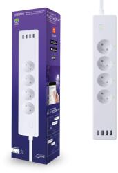 LOGICOM Priza Inteligenta Strippy 4 Prize 4 USB Control prin Aplicatie (47469522)