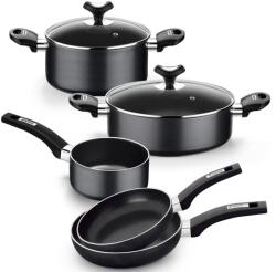 Monix Set de Vase MONIX Resistent Plus 5 piese, Aluminiu, Negru (97056291)