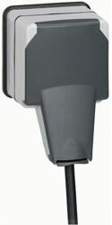 Legrand Priza Legrand LEG90465 2p-t IP66, 16A, 250V, plexo, gri (2459635)