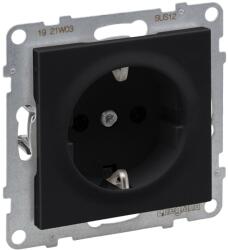 Legrand Priza Schuko Legrand SEANO 16 A, 250 V, Negru, Cu Protectie Sporita (64297504)