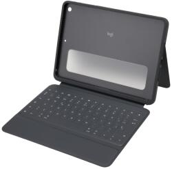 Logitech Husa cu tastatura Logitech Rugged Folio pentru iPad 7-9, protectie sporita, design slim (24029925)