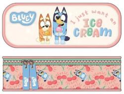 Graffiti Penar oval Graffiti Bluey - Ice Cream, 1 fermoar (260342) Penar