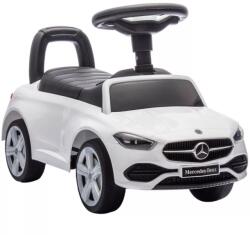 AIYAPLAY Mercedes-Benz C-osztályú kisautó kürttel, motorhangokkal, tárolóhellyel, 18-36 hónapos gyermekeknek, fehér
