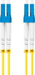 Lanberg Cablu retea fibra optica cu lungime 5 m si conectori LC/UPC-LC/UPC Lanberg Z32295 SM DUPLEX 3.0MM G657A1 LSZH galben (FO-LULU-SD11-0050-YE)