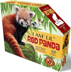 Madd Capp Puzzle Madd Capp din 100 piese - Panda roșie (WOWP4005) Puzzle