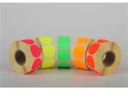  Etikett címke, 38mm, körcímke tekercses, 1000 címke/tekercs fluo pink (EGYEB_67717) (EGYEB_67717)