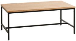  Shiny dohányzó asztal fém lábak MDF asztallap 110x60x45 cm - teherbírás: 20 kg