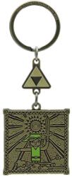 Pyramid Breloc ABYstyle Games: The Legend of Zelda - Link & Triforce (ABYKEY654)