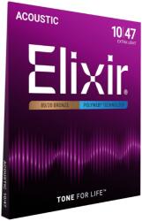 Elixir 11000 Polyweb 80/20 Bronze 10-47 Extra Light (EL-11000)