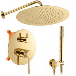Rea Venti set de duș ascuns cu duș de ploaie auriu REA-P8713 (REAP8713)