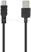 Gigapack Adatkábel USB - miniUSB, 300cm, FEKETE (GP-47269) (GP-47269)
