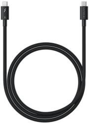 Satechi Thunderbolt 5 Pro Braided Összekötő Fekete 1m ST-YTB5100K (ST-YTB5100K)