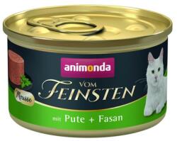 Animonda Vom Feinsten Mousse pulykával és fácánnal 85 g macskaeledel