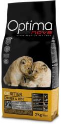 Optimanova Kitten Mono csirke és rizs - száraz macskaeledel - 2 kg