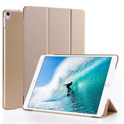 Gigapack IPAD Air 2019 / Pro 10.5 (2017) GIGAPACK Tok álló, bőr hatású aktív FLIP, asztali tartó, ARANY (GP-71559) (GP-71559)