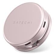 Satechi OntheGo 5-in-1 Multiport Adapter (1x HDMI 4K 60Hz, 1x USB-C up to 5 Gbps, 1x USB-A 3.0 up to 5 Gbps, 1xUSB-C PD60W, 1x SD card reader) - Blush (ST-POTG5P) (ST-POTG5P)