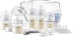 Philips Kézi mellszívó kezdő szett, Natural Response, mikrohullámú sterilizátorral - pepita - 58 949 Ft