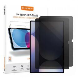Techsuit Folie de protectie Ecran Privacy Techsuit ArmorGlass CrystalHD pentru Samsung Galaxy Tab S10+ / Tab S9 FE+, Sticla Securizata, Full Glue, Set 2 bucati - evomag