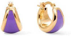 BERRIES cercei pentru femei argint placat cu aur Viva Lavender Earrings 9BY2-AKDYOH_GLD (KE012G)