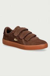 Lacoste BASESHOT STRAP sneakers pentru femei din piele întoarsă 9BY2-OBDY56_89X (51SFA0079.524)