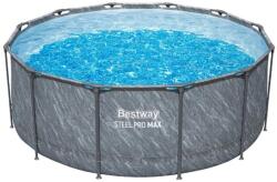  Piscina cu cadru metalic, Ø 366 cm, H 122 cm, capacitate 10 m³, cu pompa de filtrare (6927088805379) Piscina