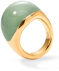BERRIES inel pentru femei din argint placat cu aur Viva Matcha XL Ring 9BY2-AKDYMI_GLD (PVPS15)
