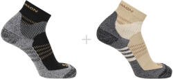 Salomon Șosete X Ultra Access Quarter 2 Bleached Sand/Black XL