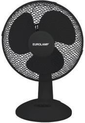 EUROLAMP Asztali ventilátor 38W/230V átm. 25 cm fekete 300-20507 (EU0783)