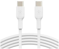 Belkin Cablu Belkin BOOST CHARGE USB-C catre USB-C 2.0, PVC, 2M, Alb