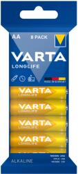 VARTA Longlife alkáli elem AA 1, 5 V 8 db 82-687- (82-687)