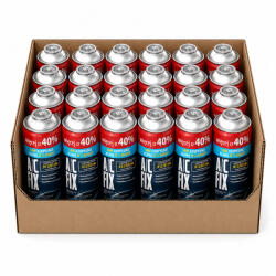 AC FIX Înlocuitor de agent frigorific pentru climatizarea auto R134A, 235 g, 24 buc. 52-336- (52-336)