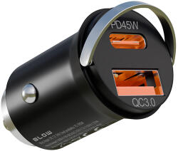 BLOW Încărcător auto 2x USB-A + USB-C 45W 75-788- (75-788)