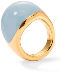 BERRIES inel pentru femei din argint placat cu aur Viva Vintage Blue XL Ring 9BY2-AKDYLN_GLD (PVWS15)