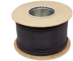 Elektrokabel Cablu de difuzor 2 x 1, 00 mm2, plat, negru 4105- (4105)