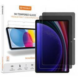 Techsuit Folie de protectie Ecran Privacy Techsuit ArmorGlass CrystalHD pentru Samsung Galaxy Tab S10 Lite, Sticla Securizata, Full Glue, Set 2 bucati - evomag