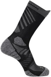Salomon Șosete Aero Crew Black/Castelrock M